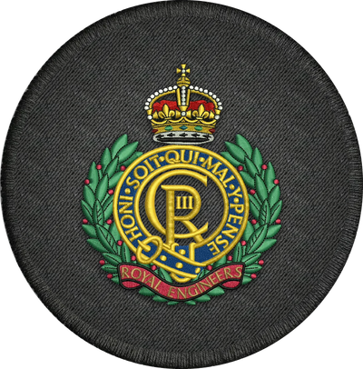 RE Cap Badge (King's Crown)