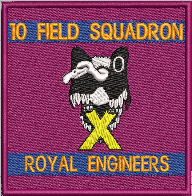 10 FIELD SQUADRON PATCH