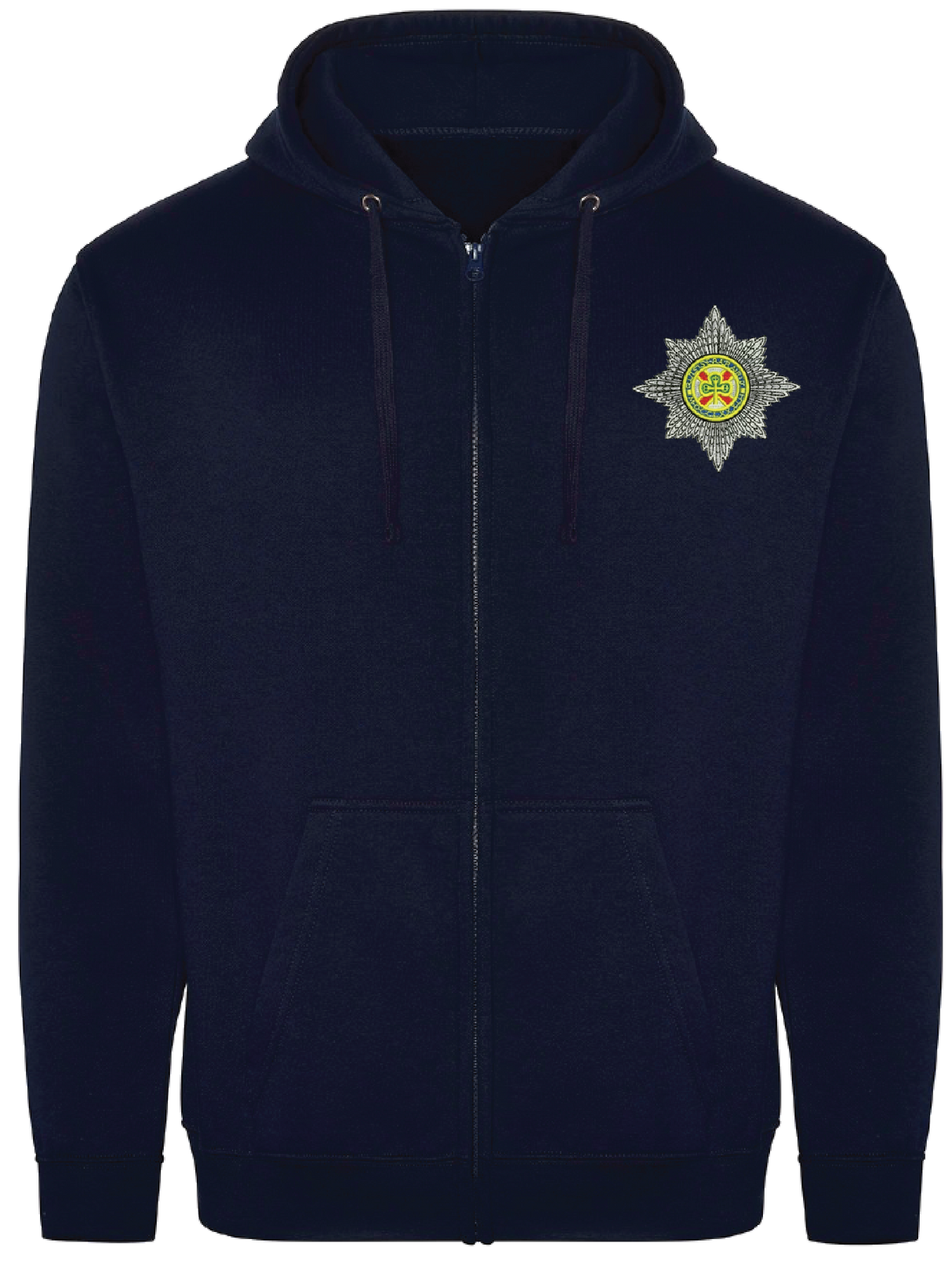 Irish Guards Zipped Hoodie
