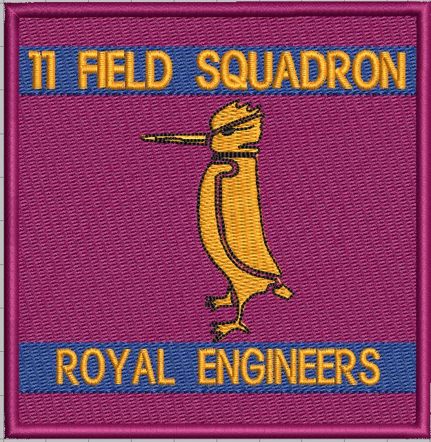11 FIELD SQUADRON PATCH
