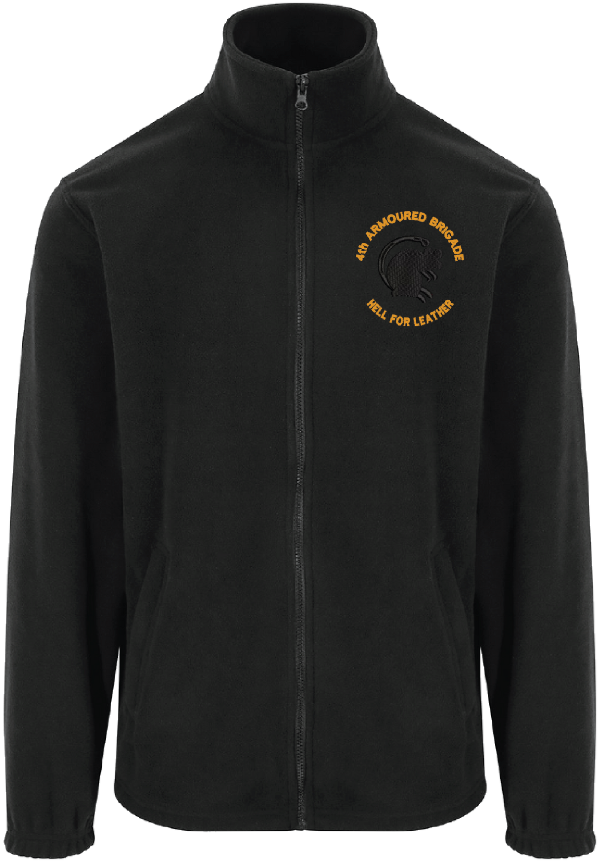 4th Armoured Brigade Zipped Fleece