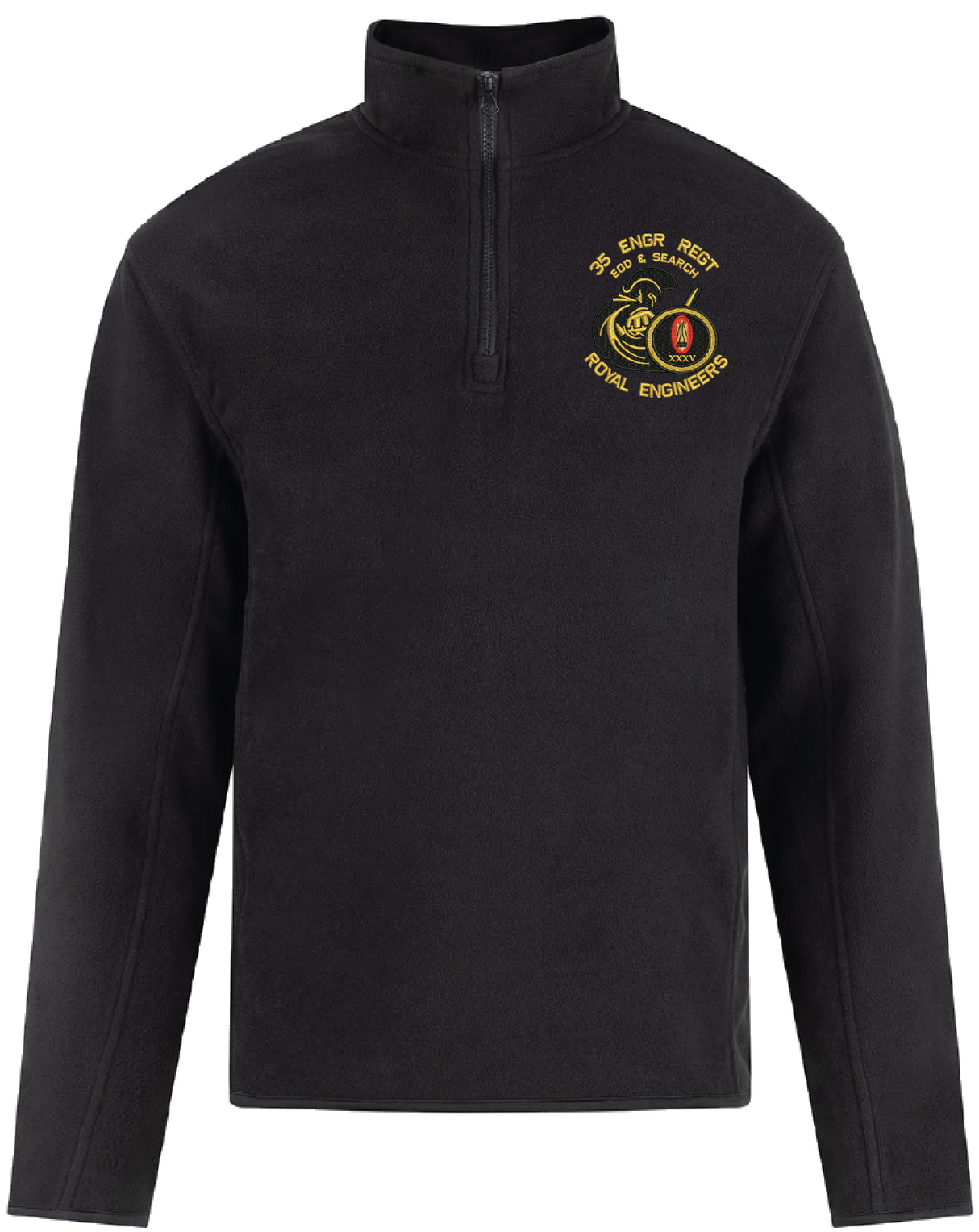 35 Engr Regt EOD Search Quarter Zip Fleece
