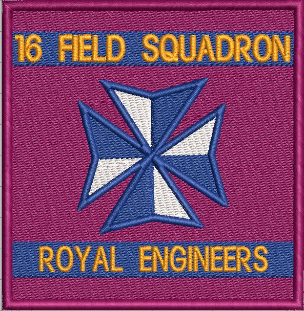16 FIELD SQUADRON PATCH