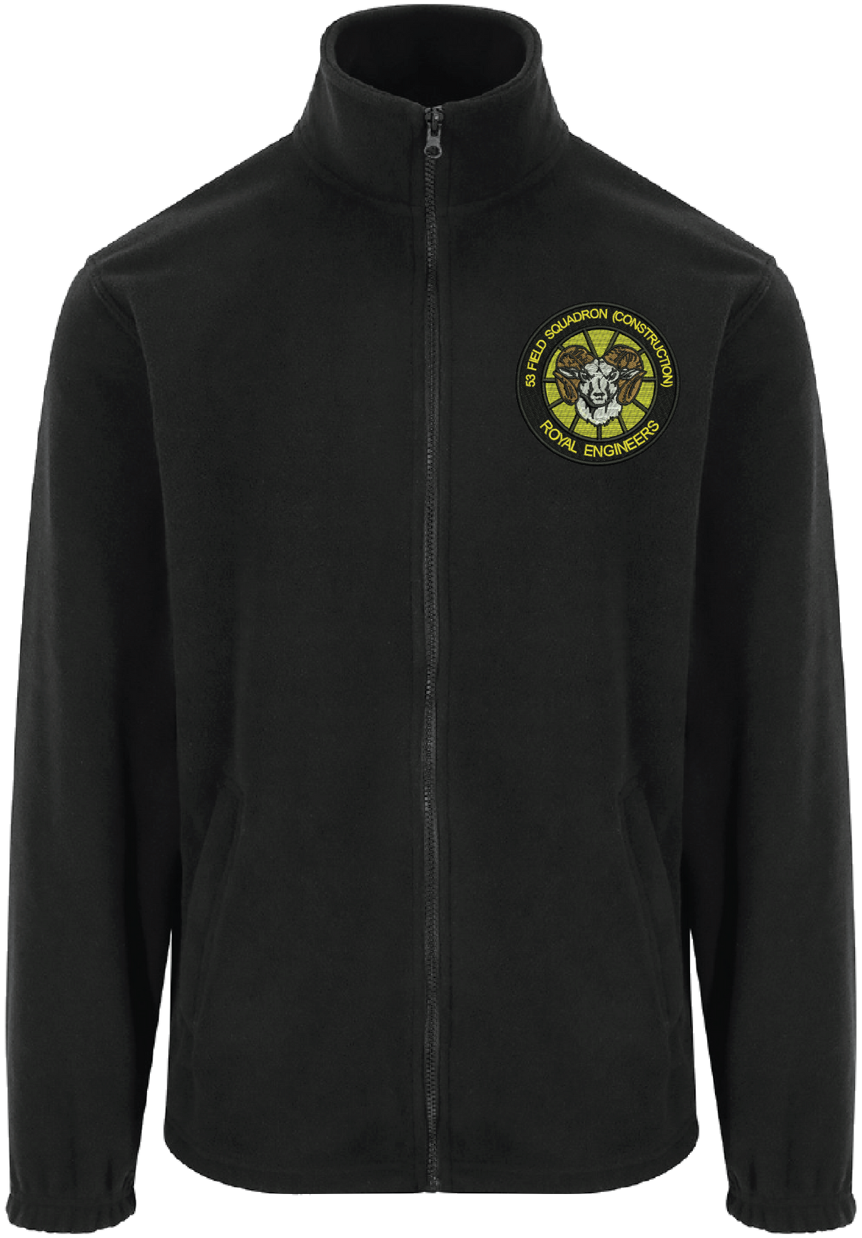 53 Fd Sqn Construction Zipped Fleece