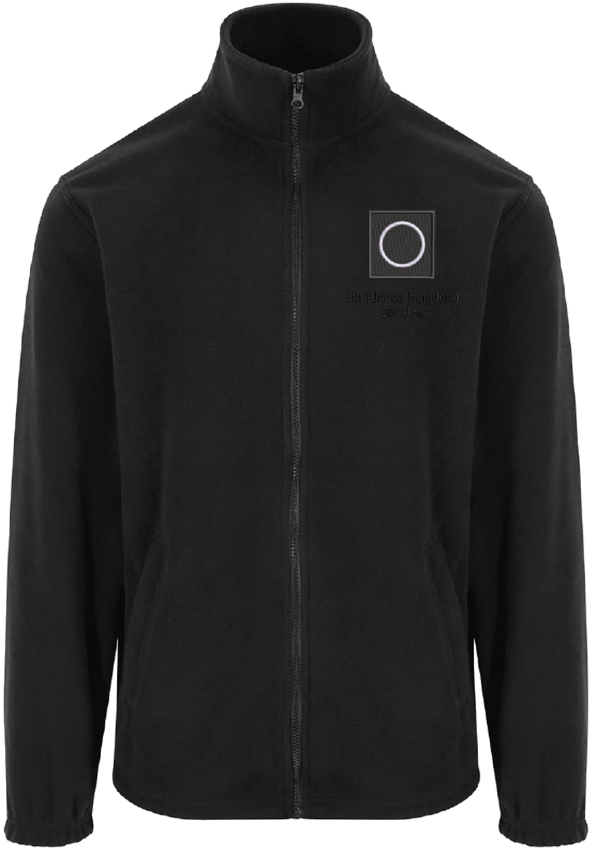 6th United Kingdom Division Zipped Fleece