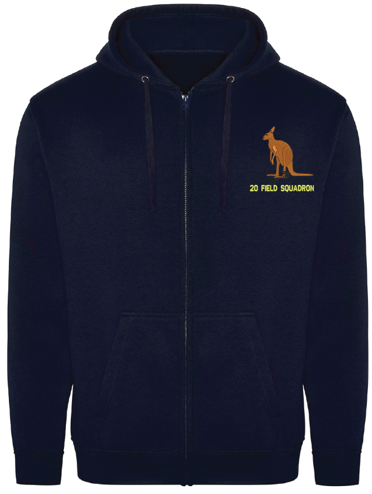 20 Field Sqn Zipped Hoodie