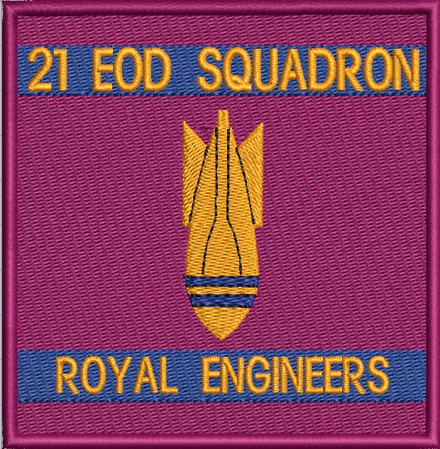 21 EOD SQUADRON PATCH
