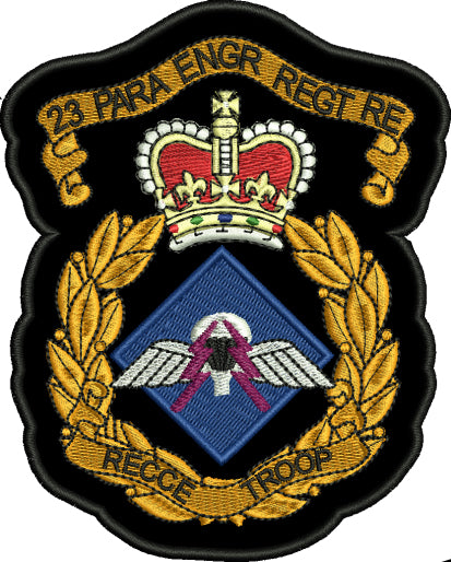 23 Para Engr Regt RE Embroidered Badge