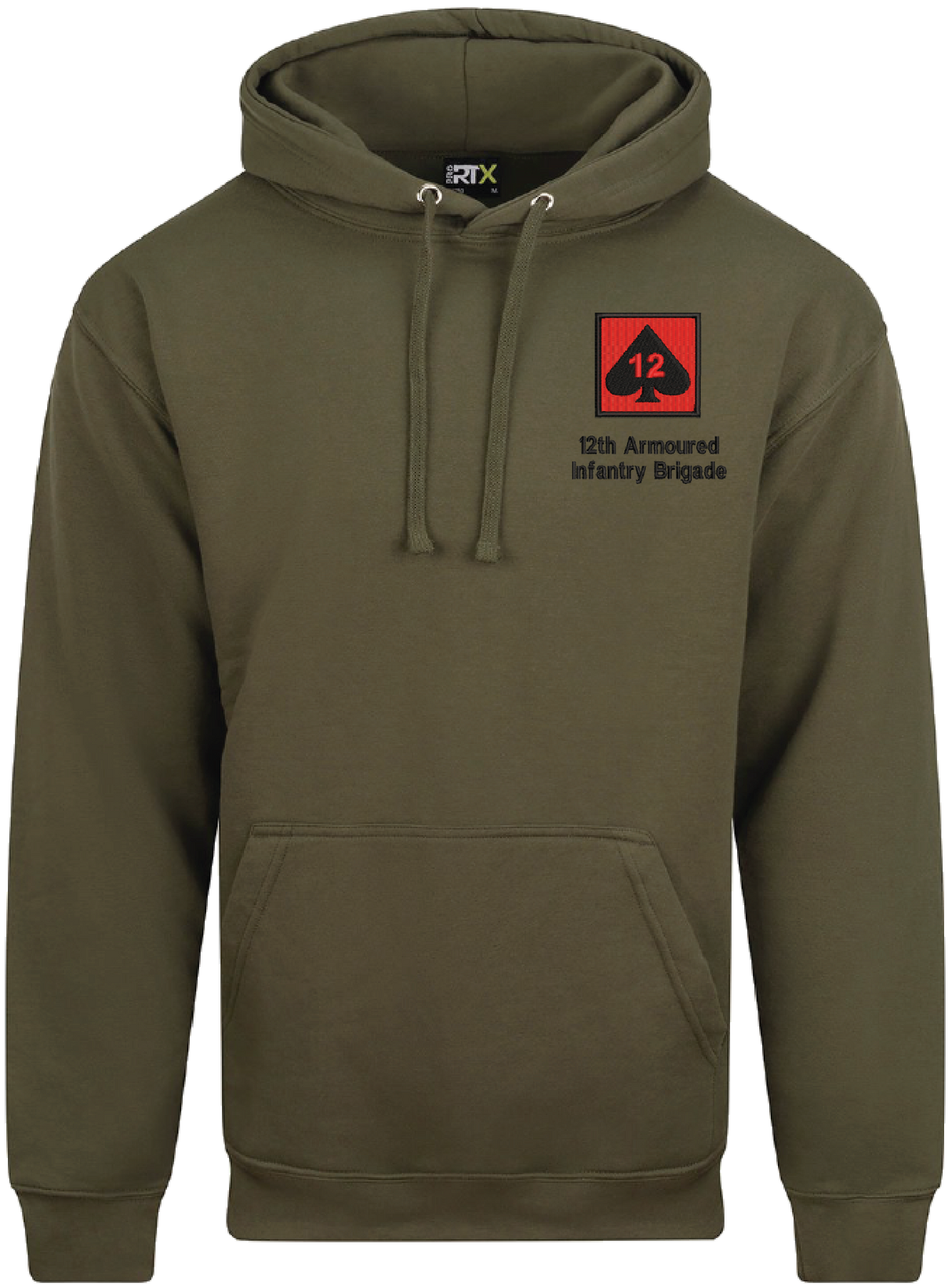 12th Armoured Infantry Brigade Hoodie
