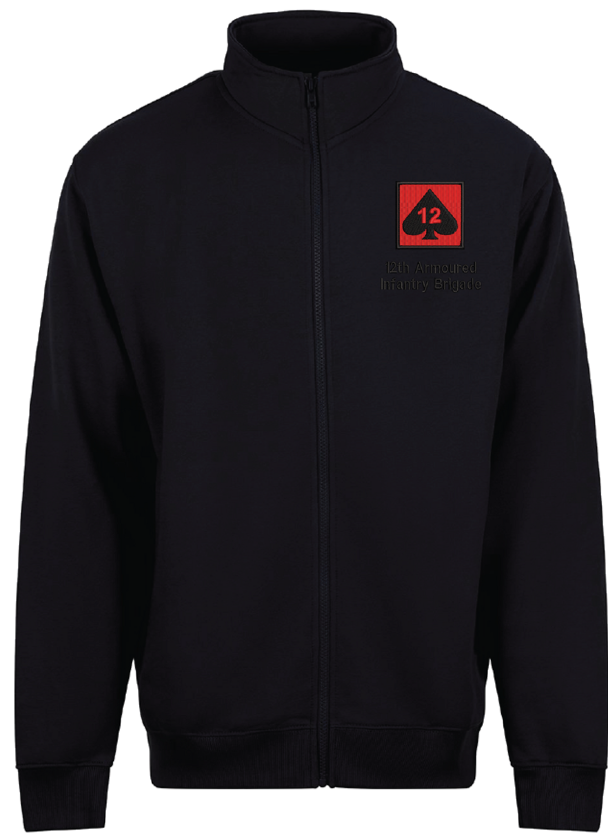 12th Armoured Infantry Brigade Zipped Jacket