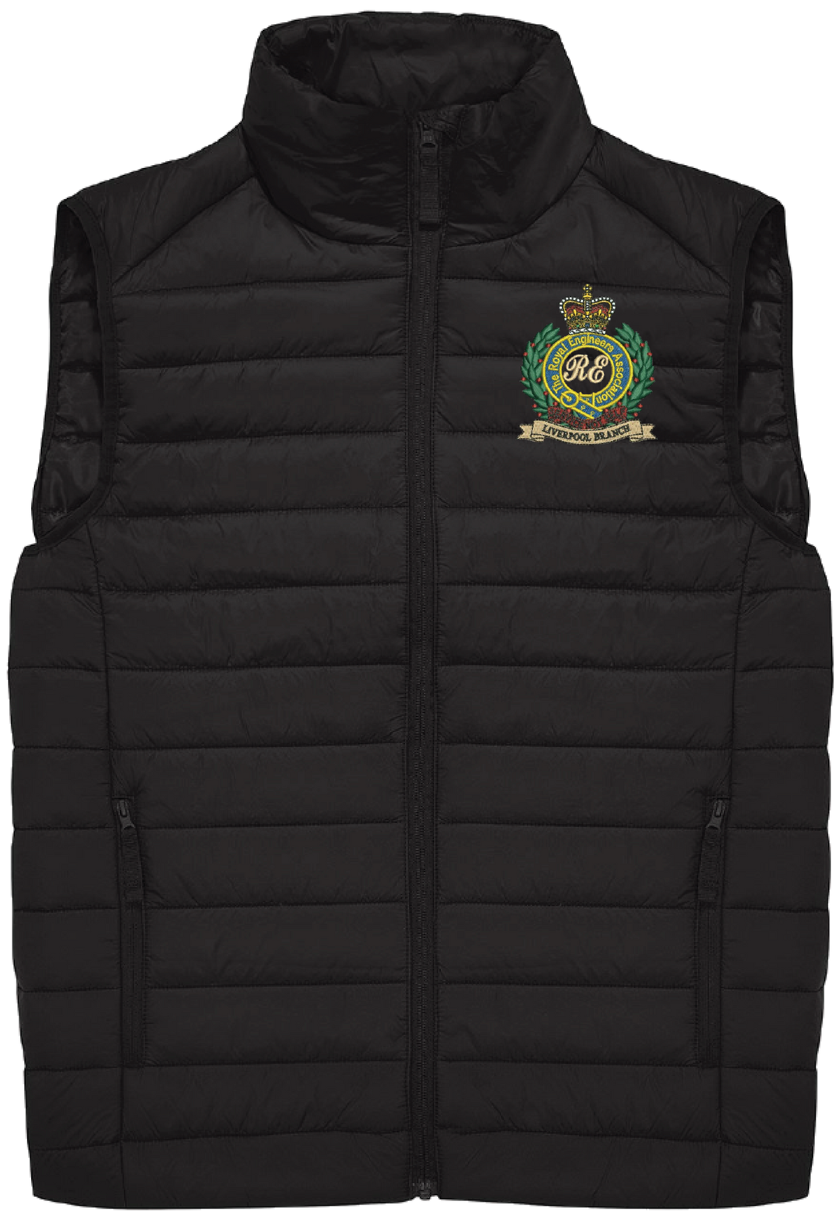 RE Liverpool Branch Padded Gilet