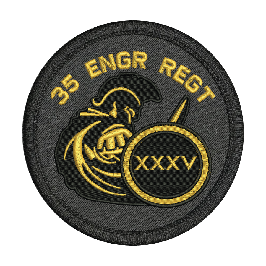 35 Engr Regt Patch