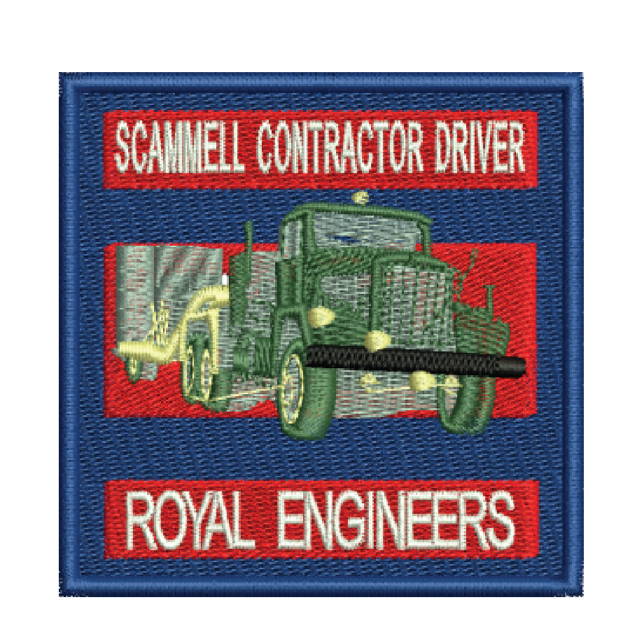 Scammell Contractor Driver Badge Patch