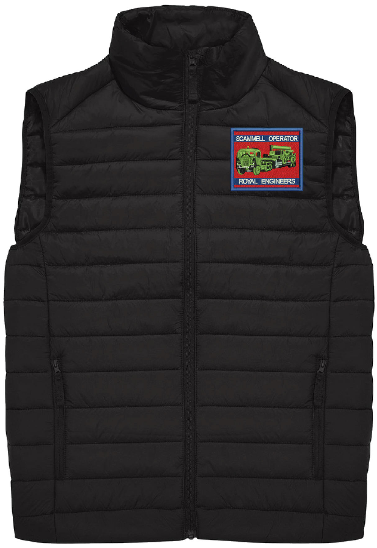 Scammell Operator Embroidered Padded Gilet