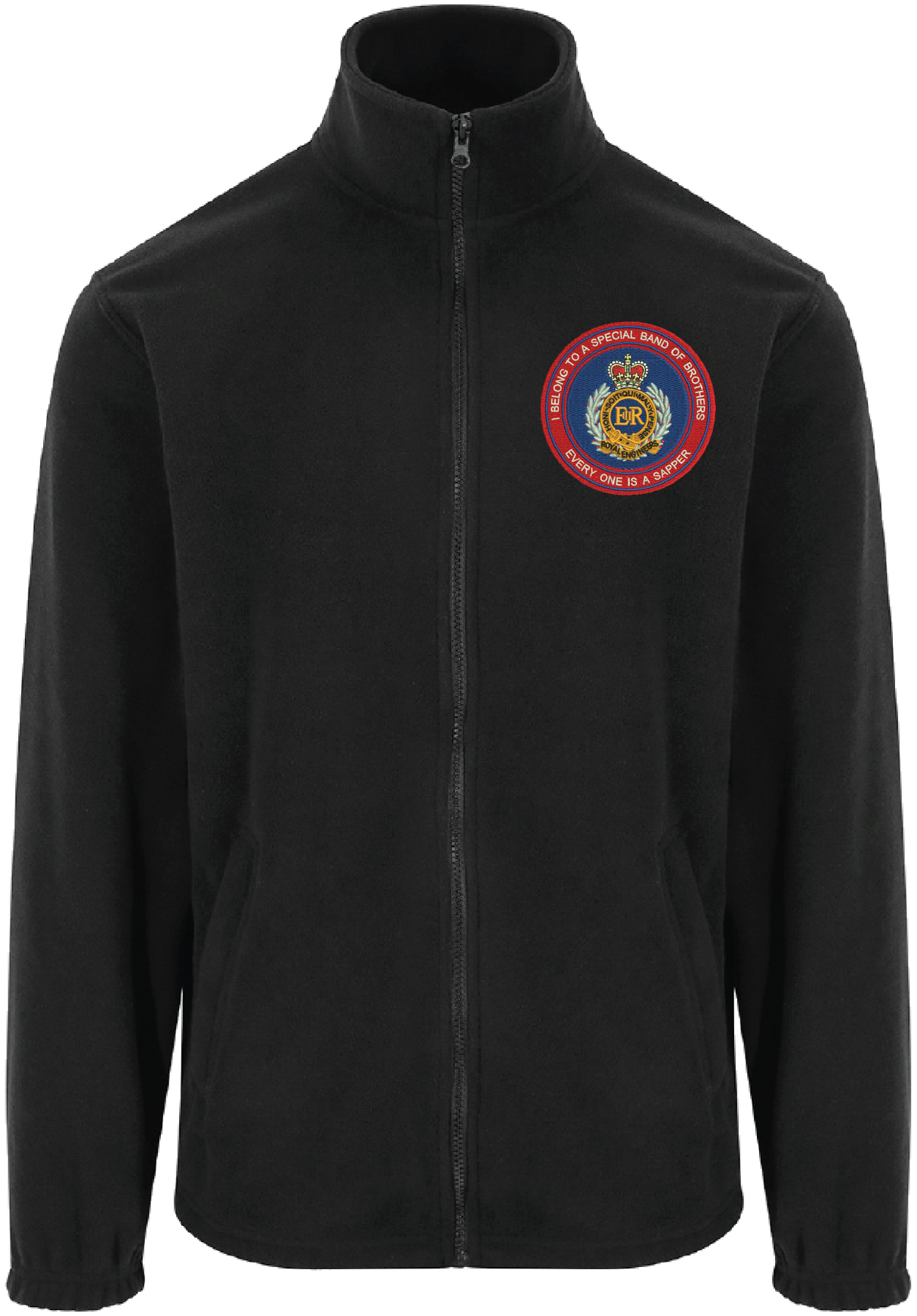 Special Band of Brothers Embroidered Zipped Fleece