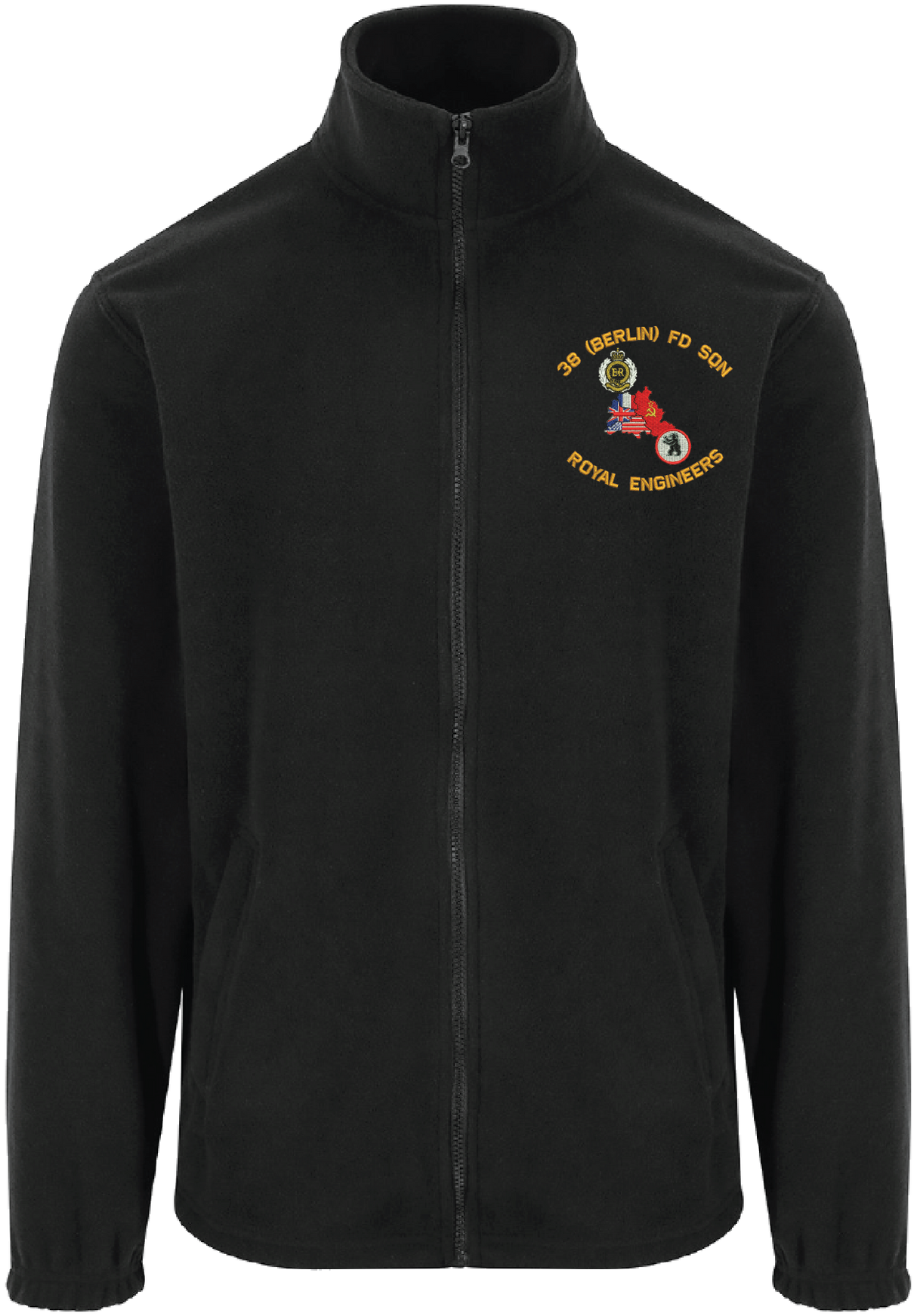38 Berlin Field Sqn Zipped Fleece