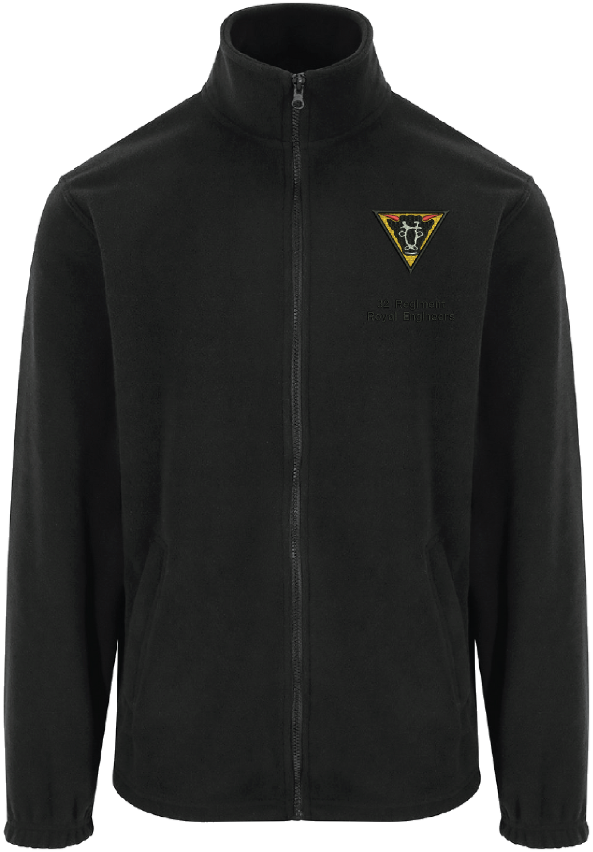 32 Engr Regt Zipped Fleece