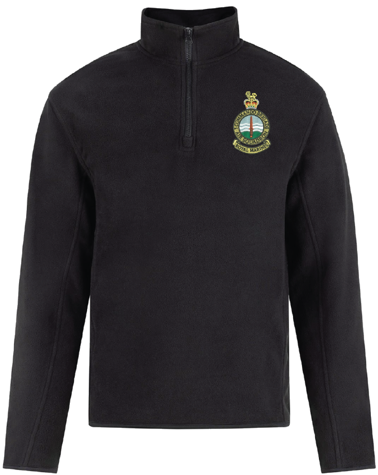 3 Commando Brigade Air Squadron Quarter Zip Fleece