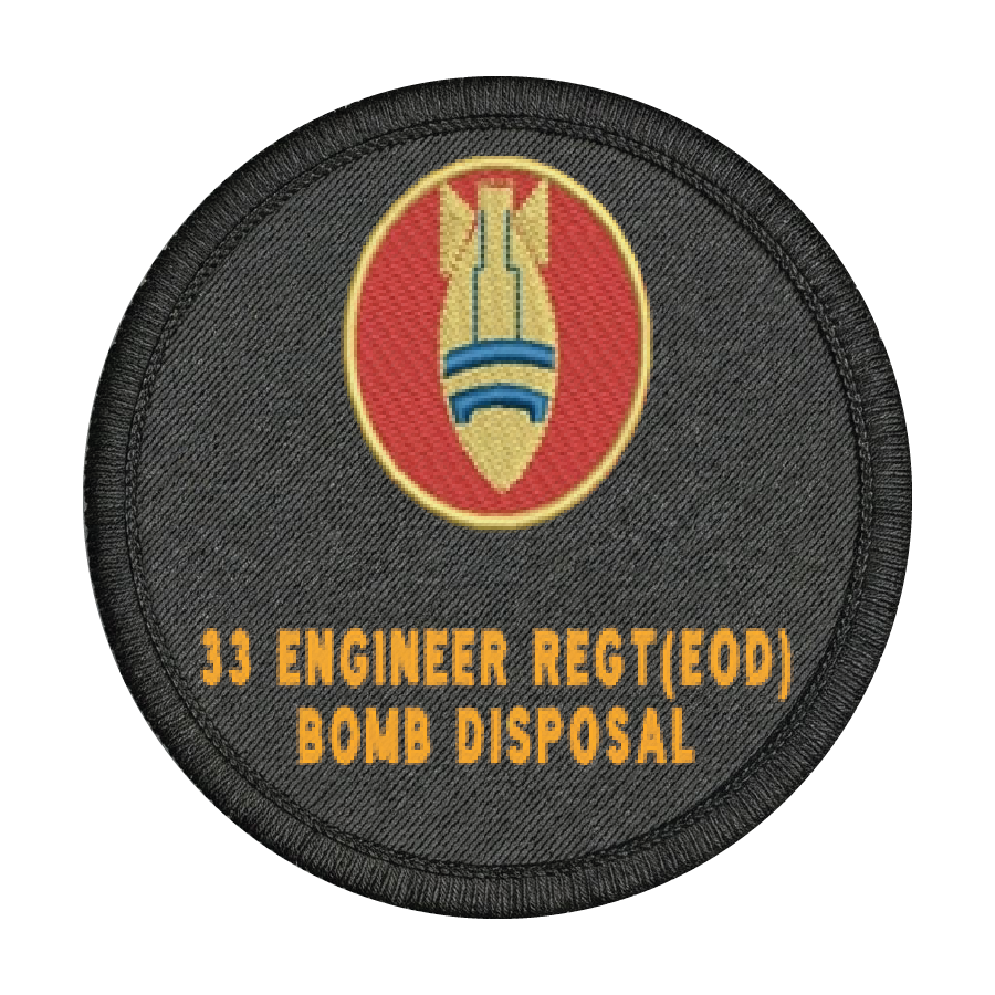 33 Engr Regt Patch