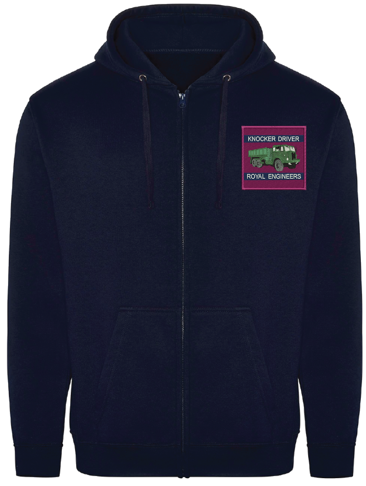 Knocker Driver RE Zipped Hoodie