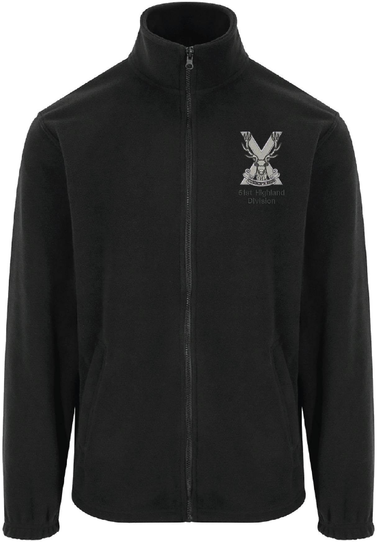 51st Highland Division Zipped Fleece
