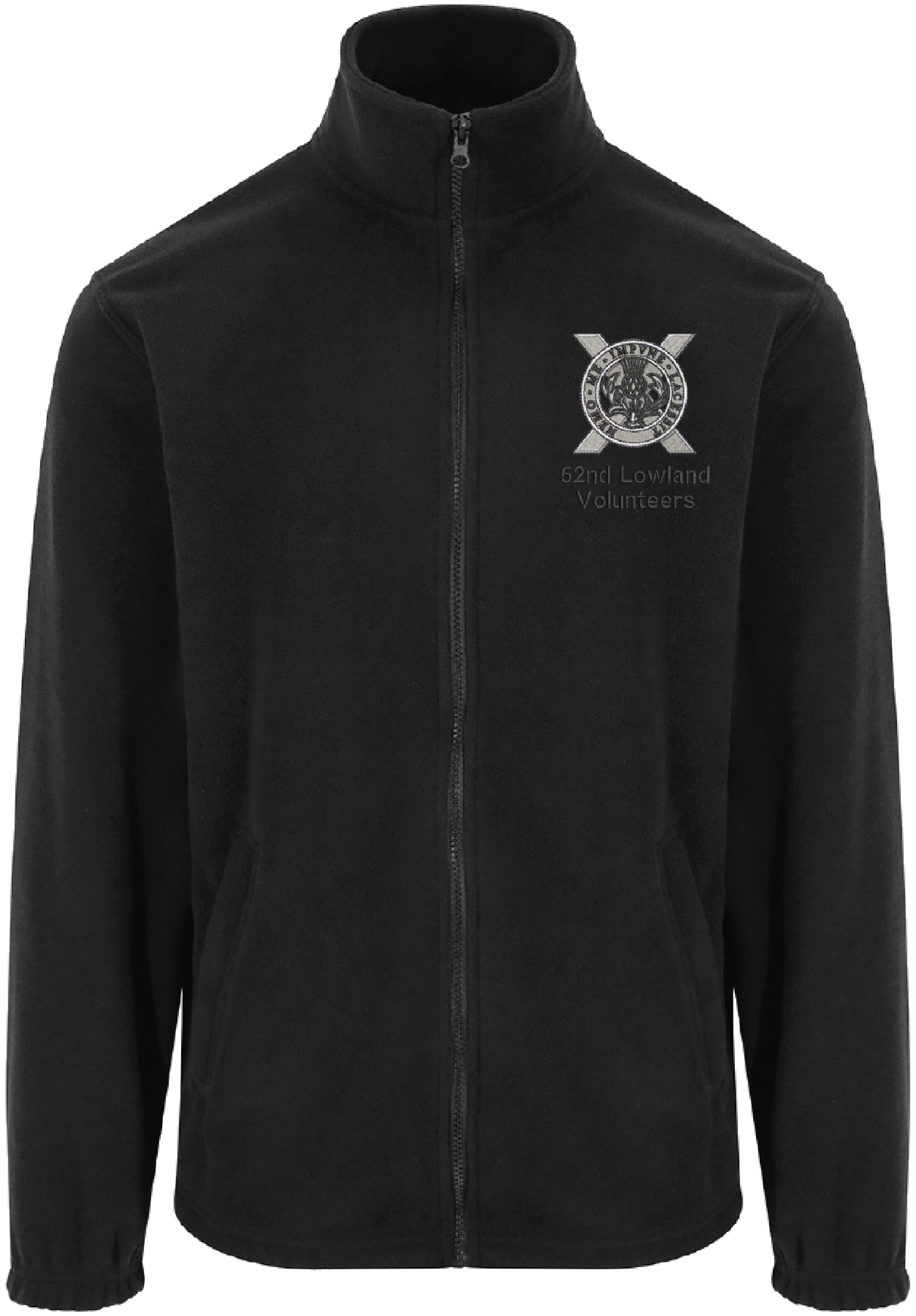 52nd Lowland Volunteers Zipped Fleece