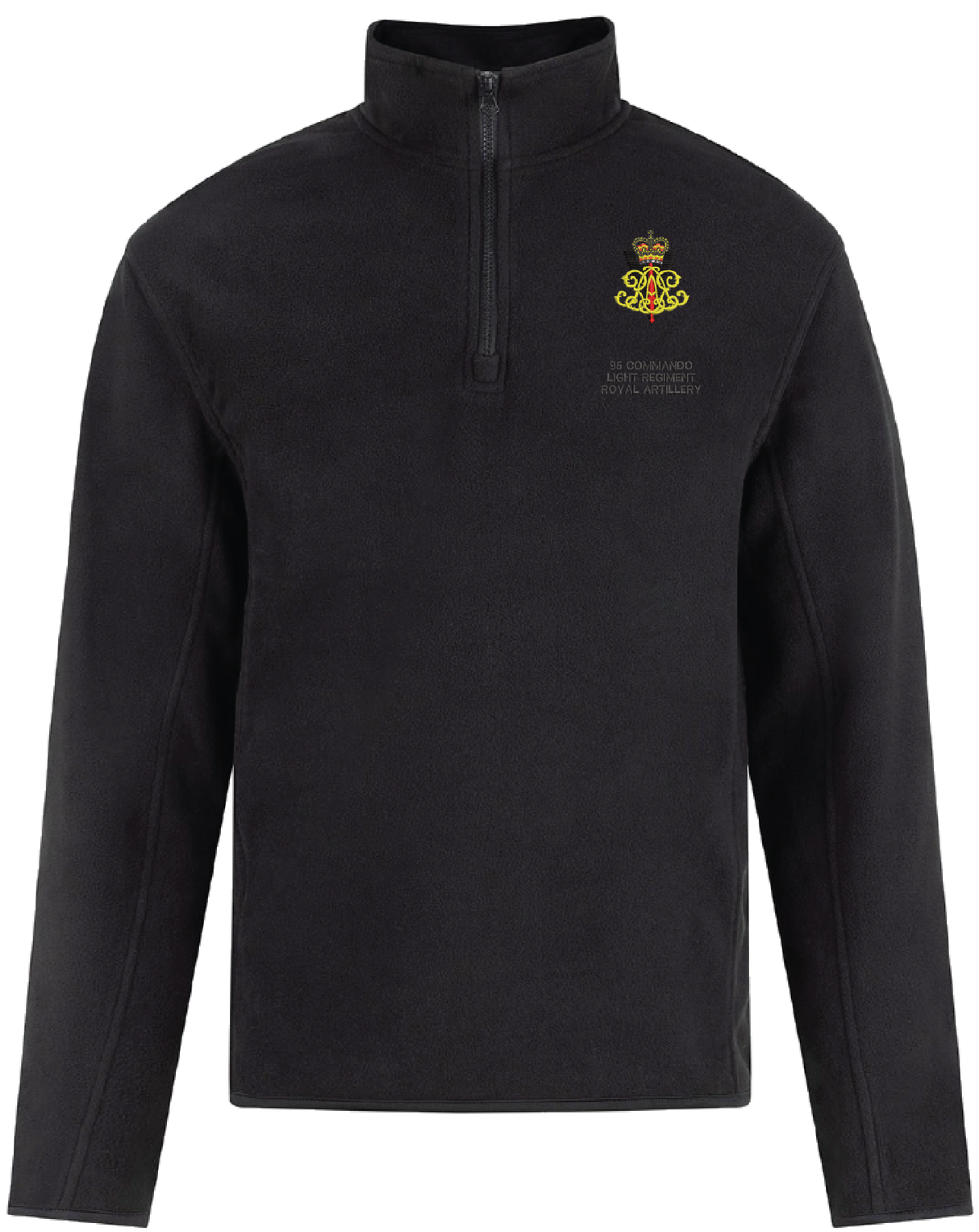 95 Commando Light Regiment RA Quarter Zip Fleece