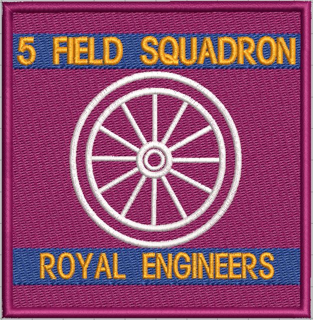 5 FIELD SQUADRON PATCH