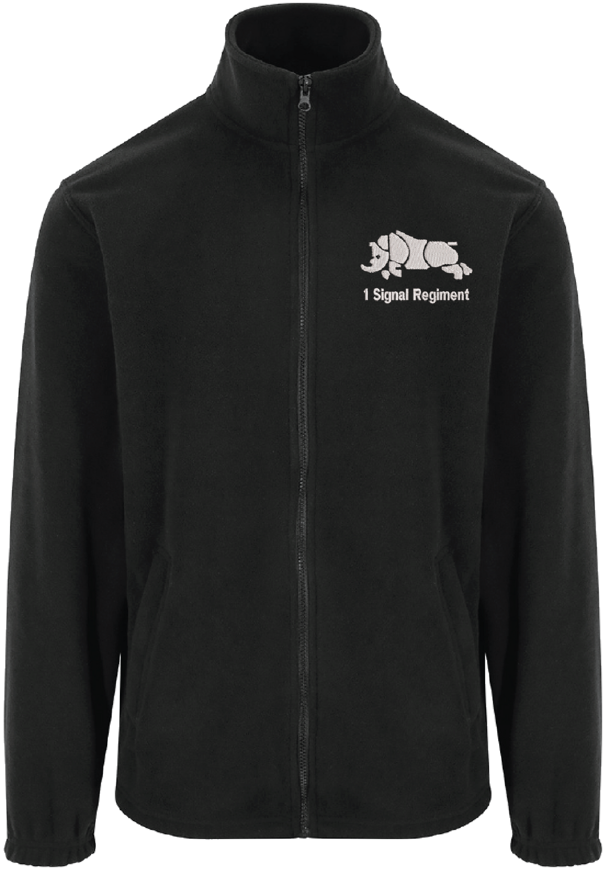 1 Signal Regiment Zipped Fleece