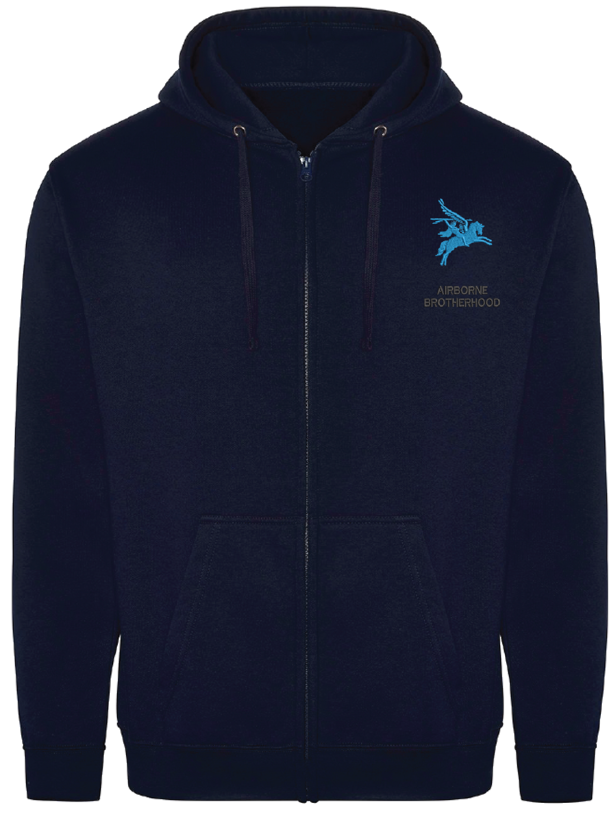 Airborne Brotherhood Zipped Hoodie