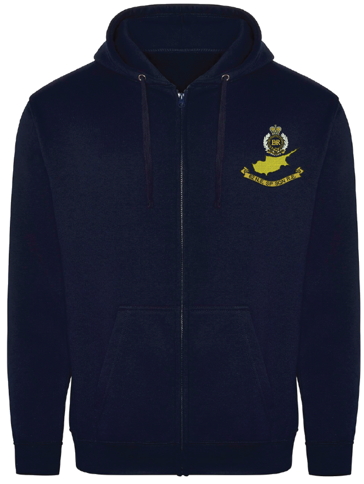 62 NE Support Sqn Zipped Hoodie
