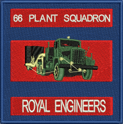 66 Plant Sqn Embroidered Badge