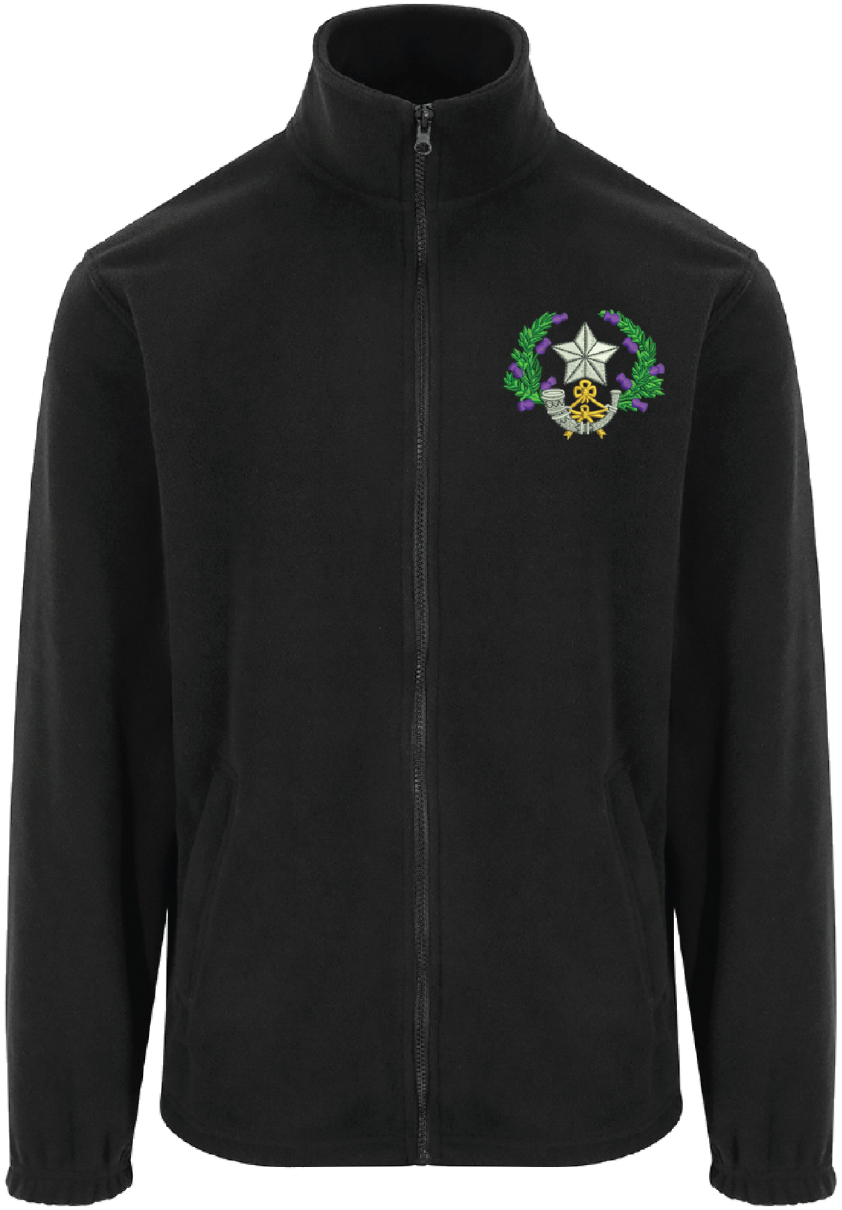 Cameronians (Scottish Rifles) Zipped Fleece