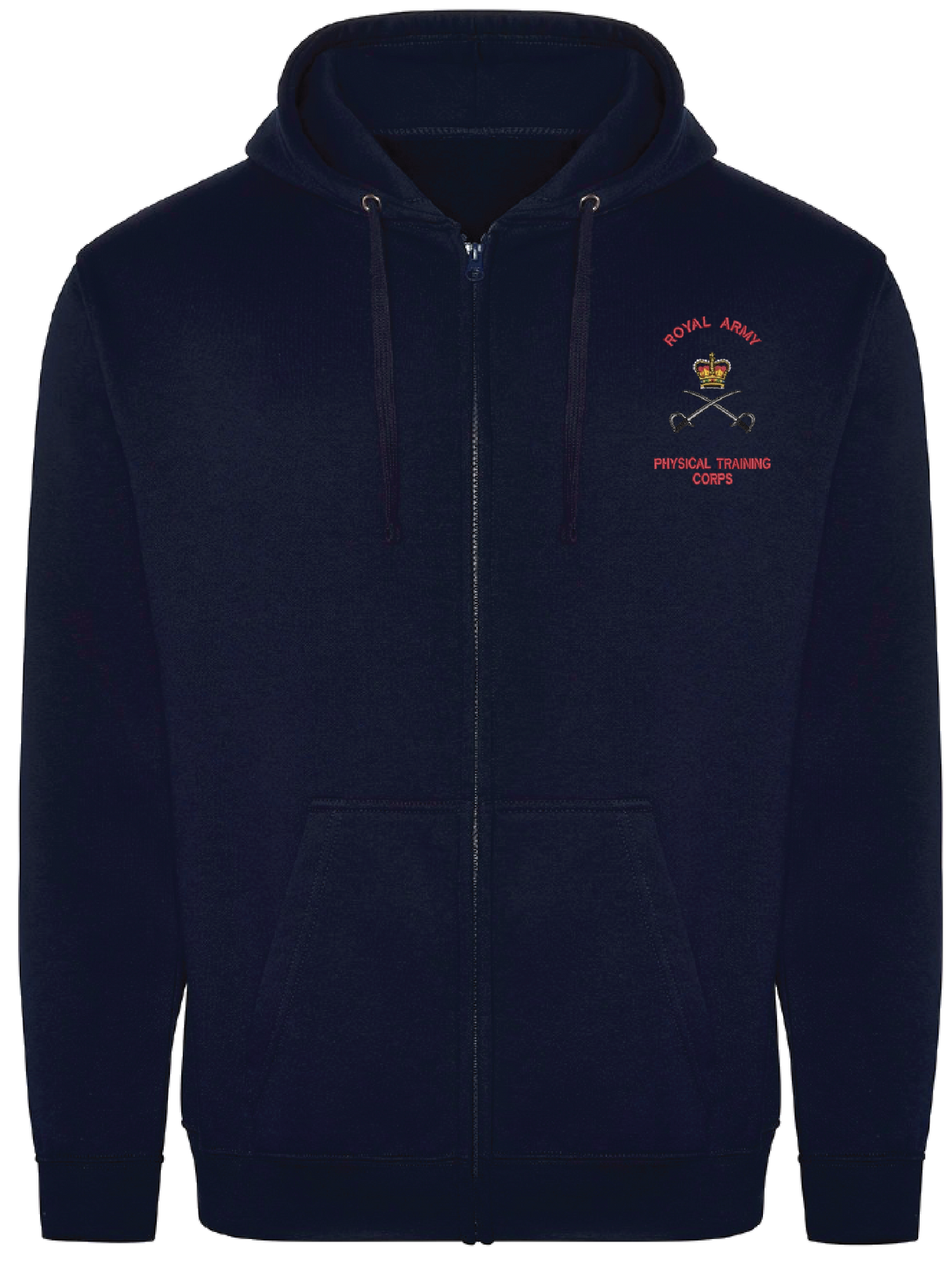 Army Physical Training Zipped Hoodie