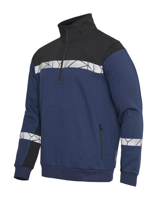 ProJob Progression 7102 Half Zip Sweat