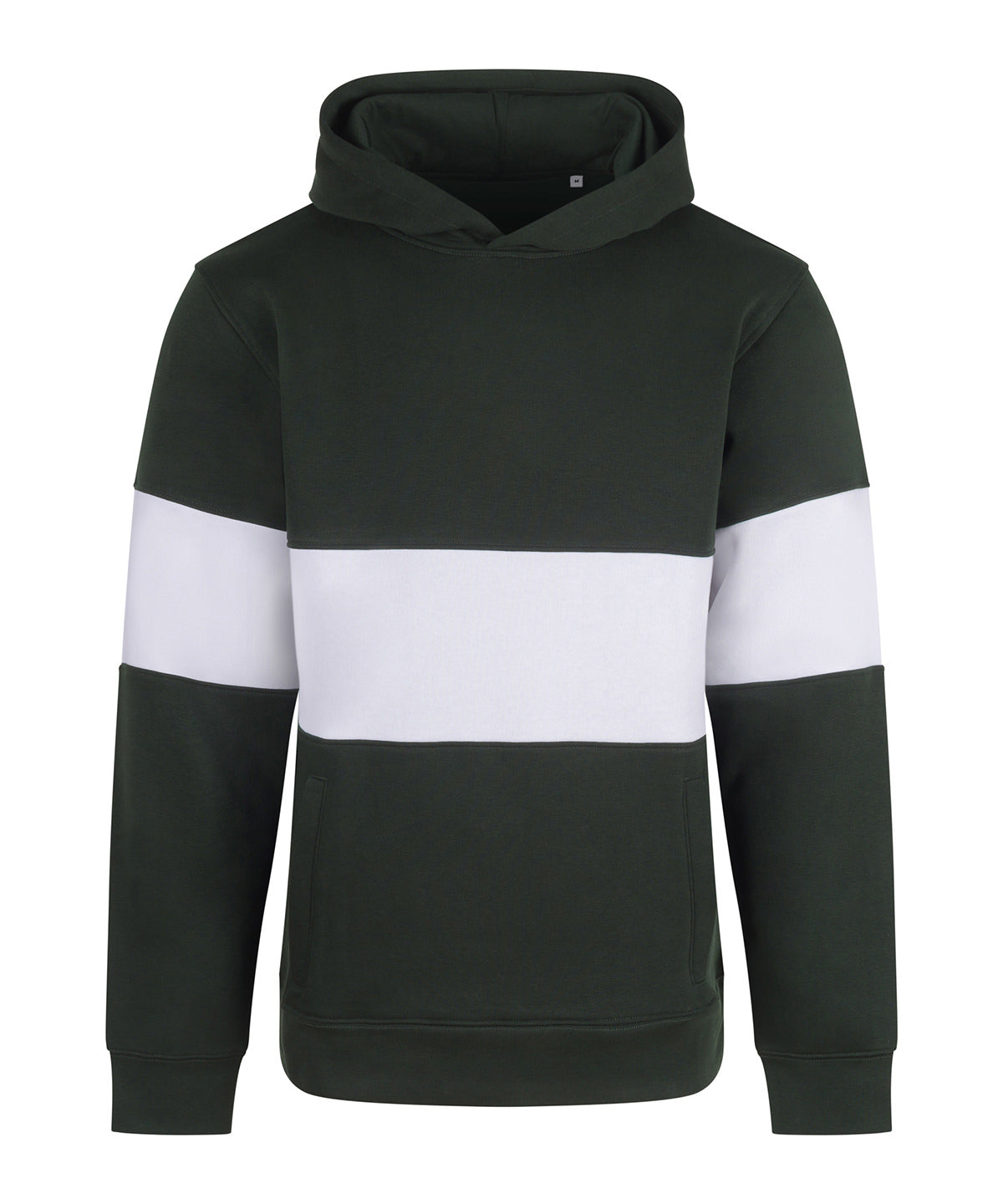 Heavyweight panelled hoodie