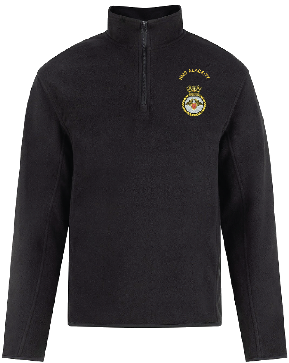 HMS Alacrity Quarter Zip Fleece