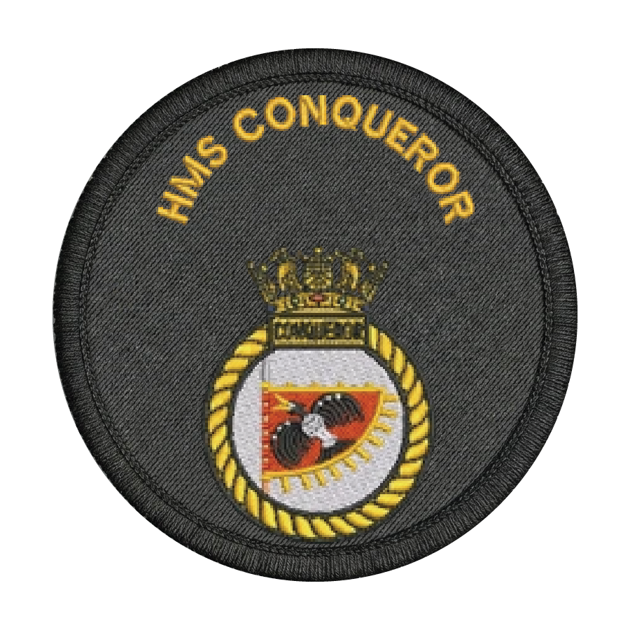 HMS Conqueror Patch