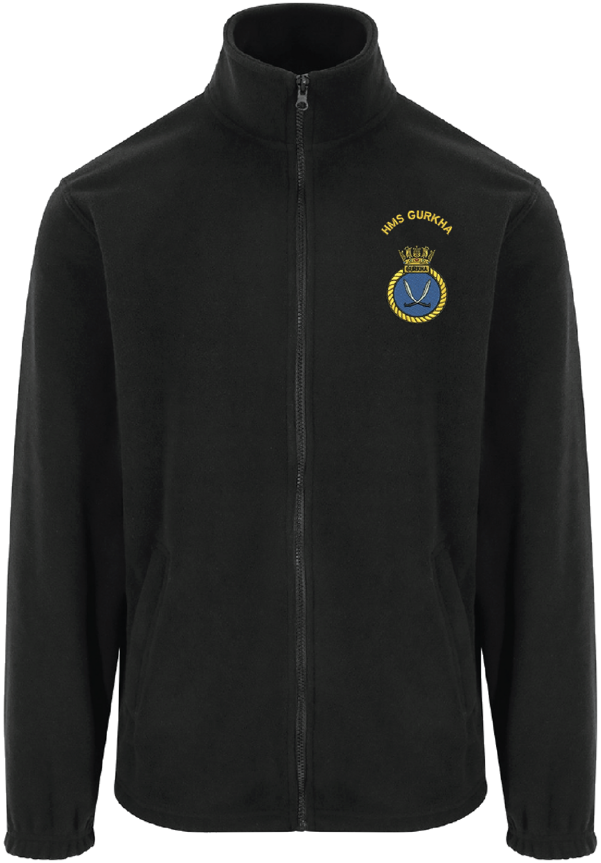 HMS Gurkha Zipped Fleece