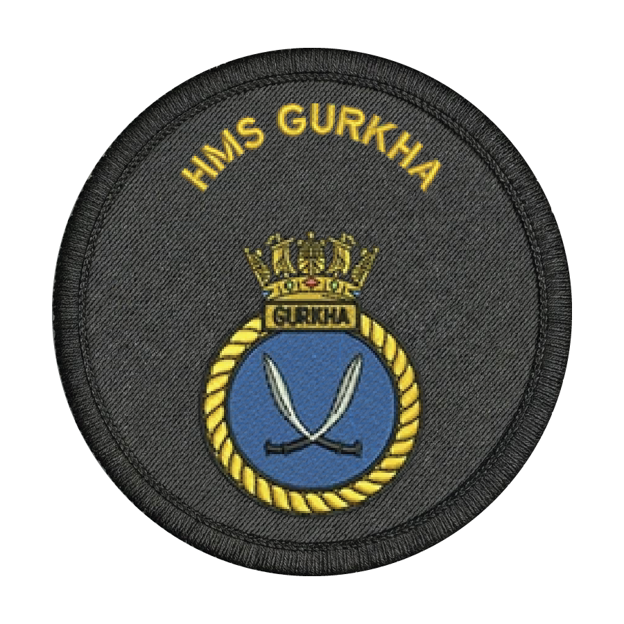 HMS Gurkha Patch