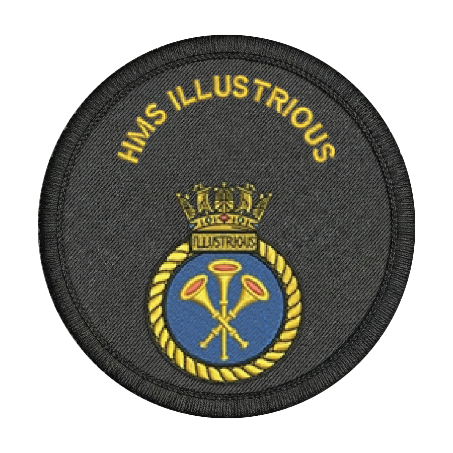 HMS Illustrious Patch