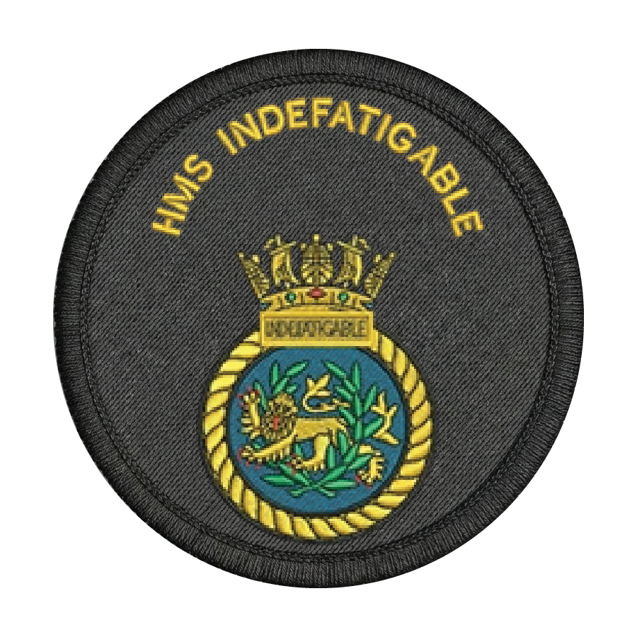 HMS Indefatigable Patch