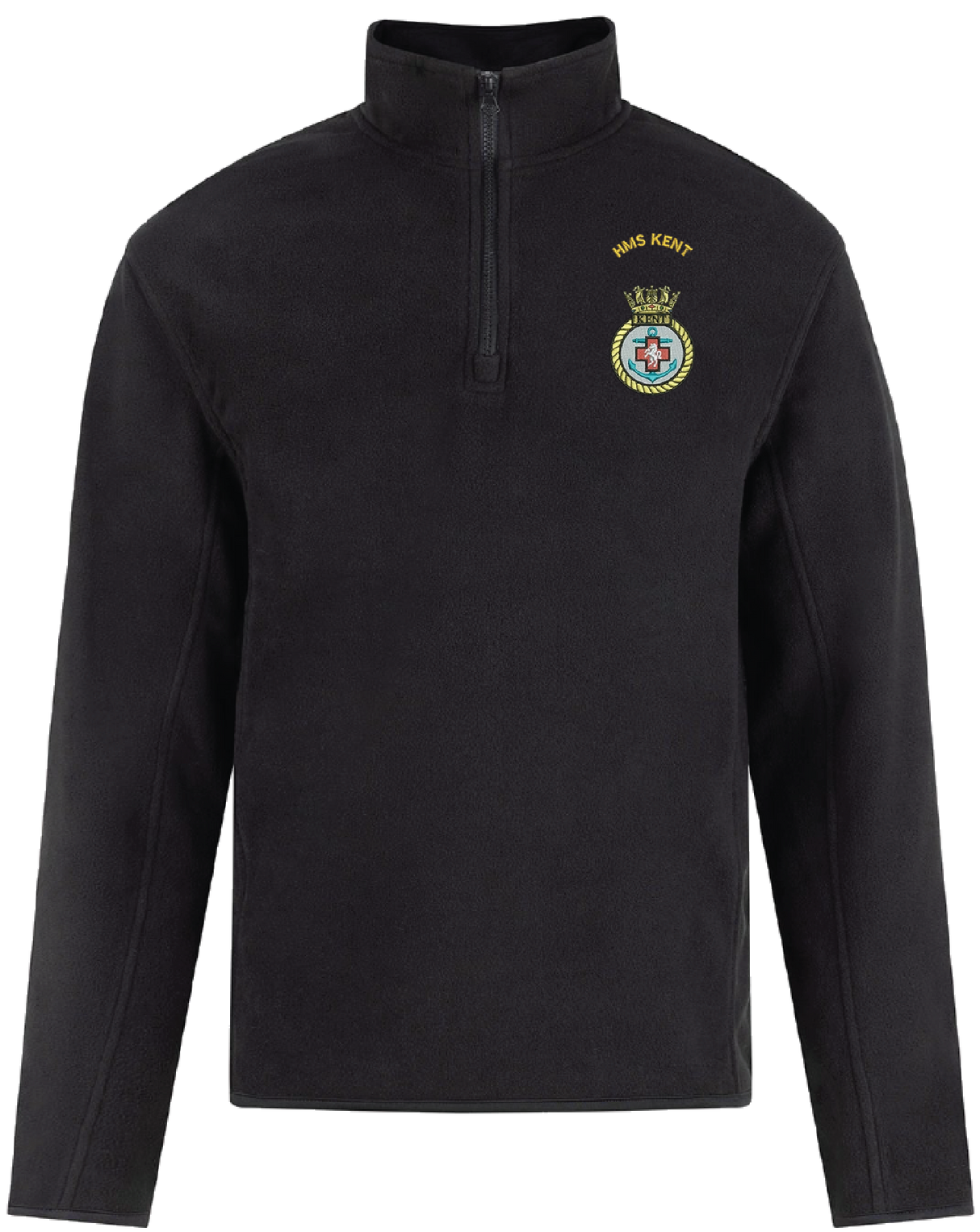 HMS Kent Quarter Zip Fleece