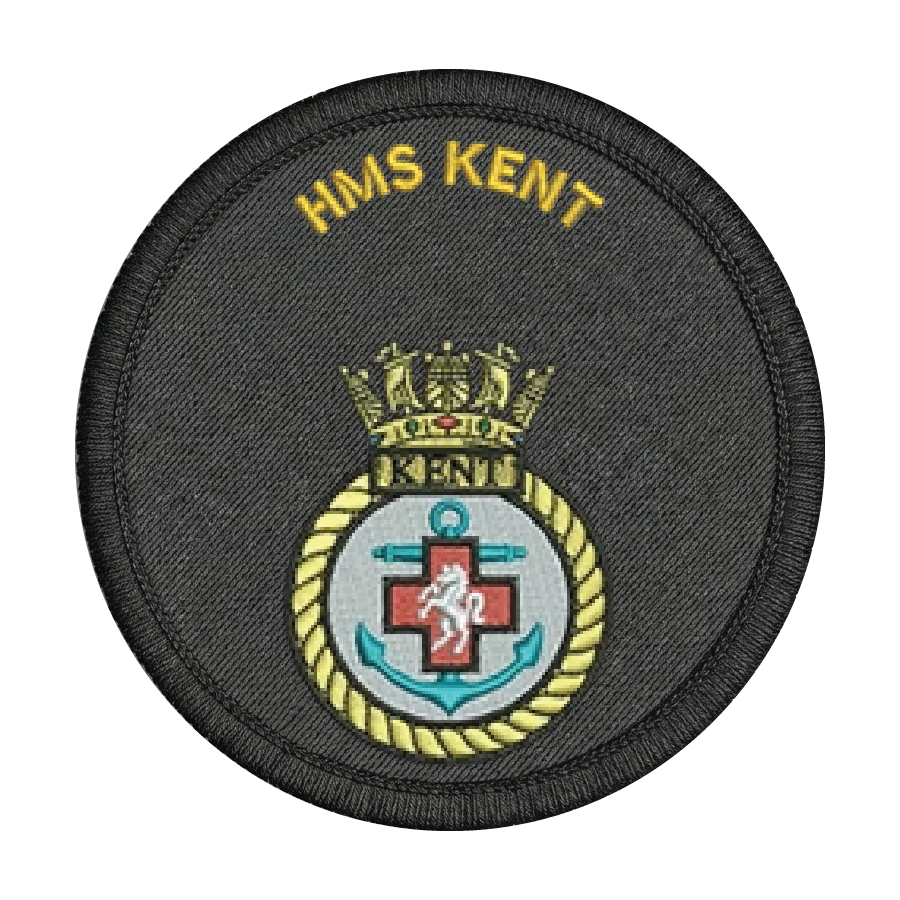 HMS Kent Patch