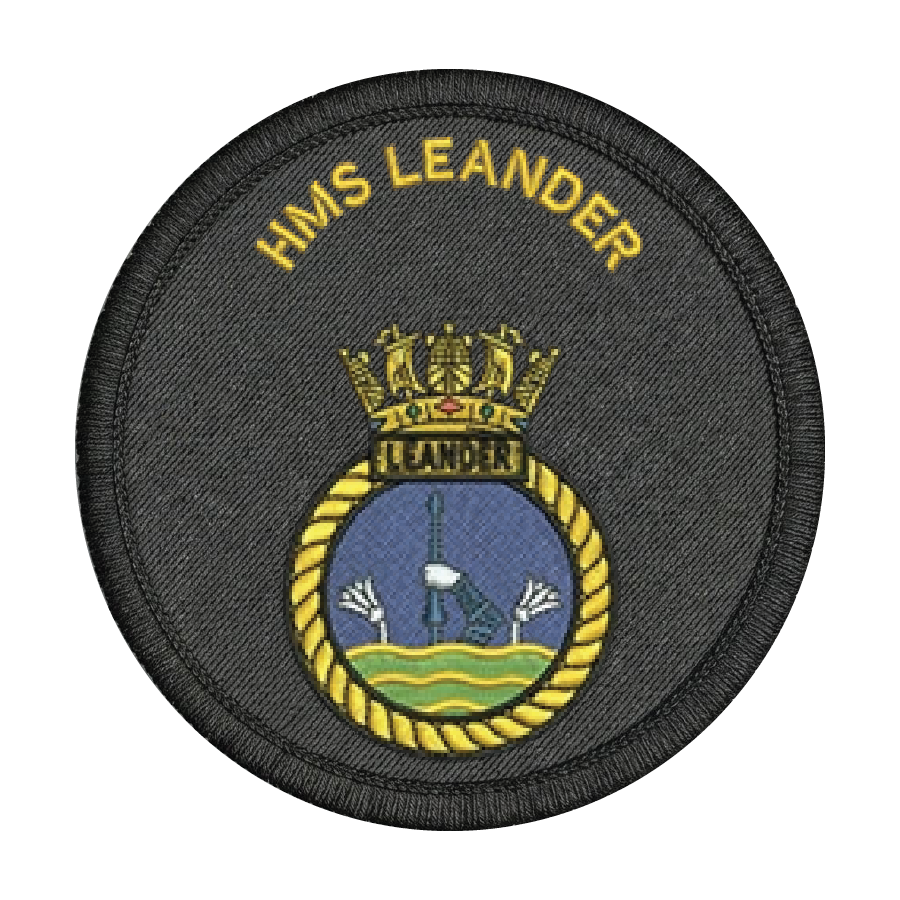 HMS Leander Patch