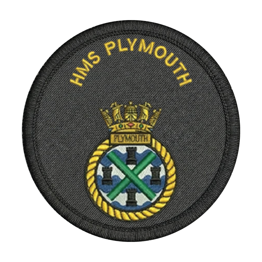 HMS Plymouth Patch