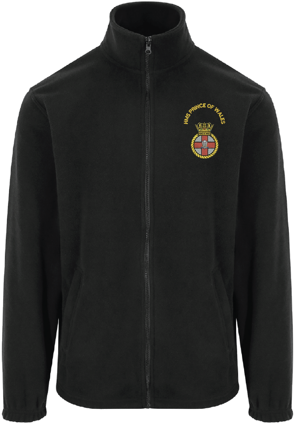 HMS Prince of Wales Zipped Fleece