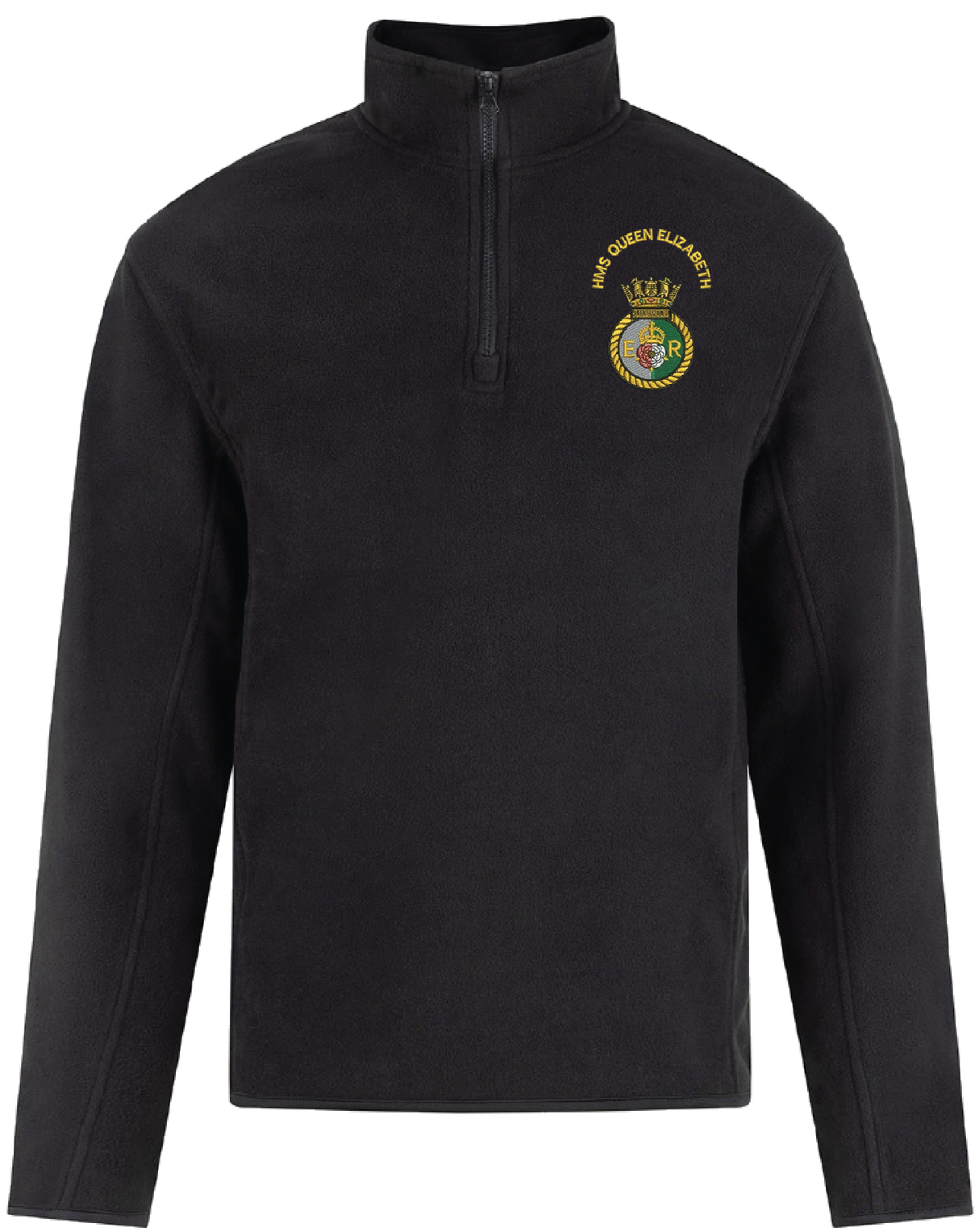 HMS Queen Elizabeth Quarter Zip Fleece