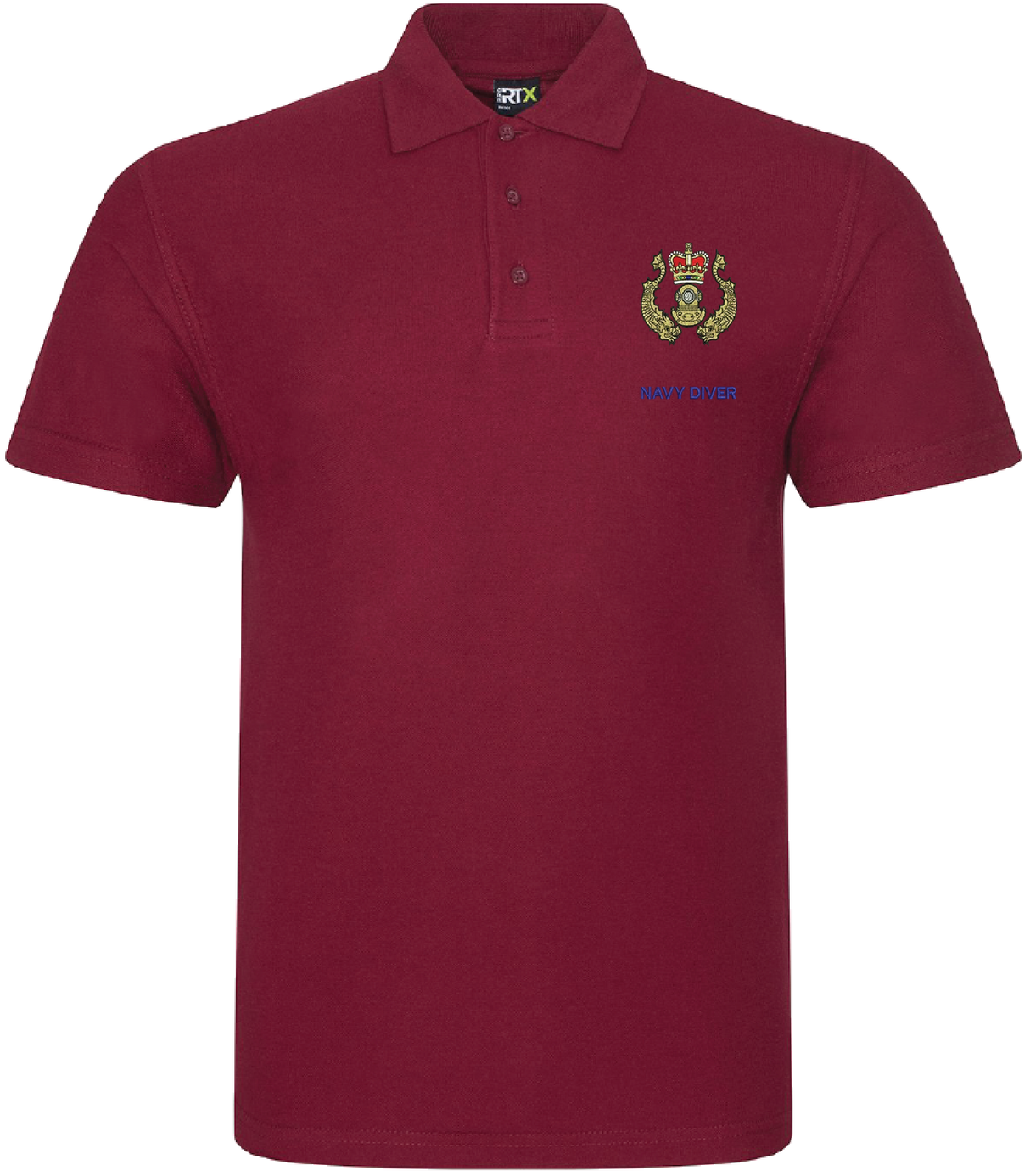 Navy Diver Polo Shirt