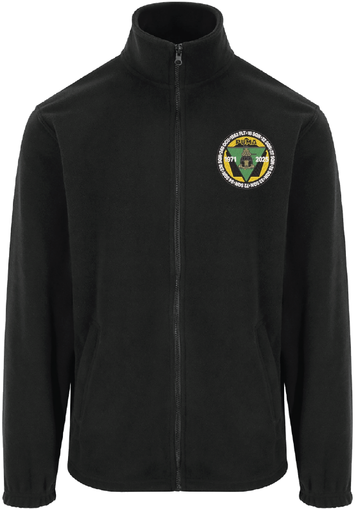 Puma Helicopter 1971-2025 Zipped Fleece
